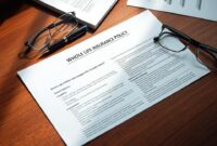 whole life insurance policy
