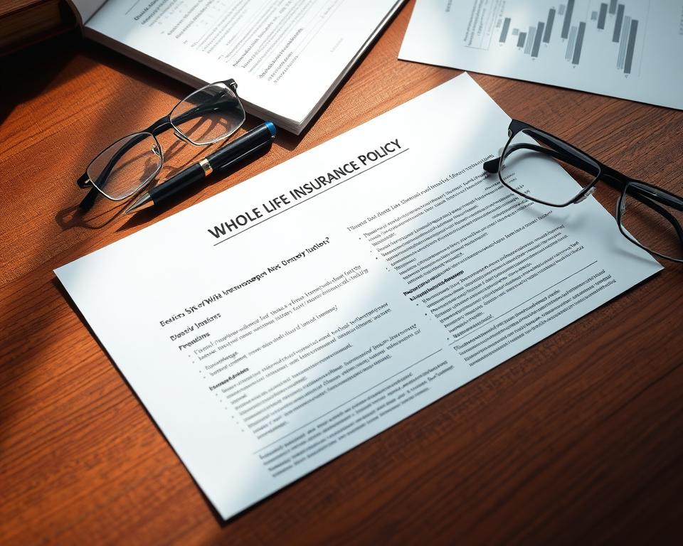 whole life insurance policy